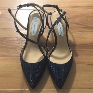 INC INTERNATIONAL CONCEPTS Navy Blue Heels